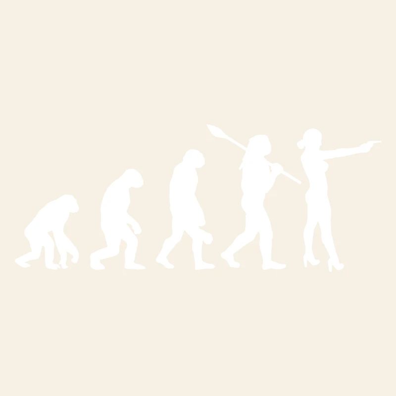 Evolution Of Man Gun Shooting Target Practice