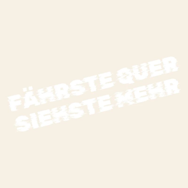 Fährste quer, siehste mehr – Drift & Tuning Spruch