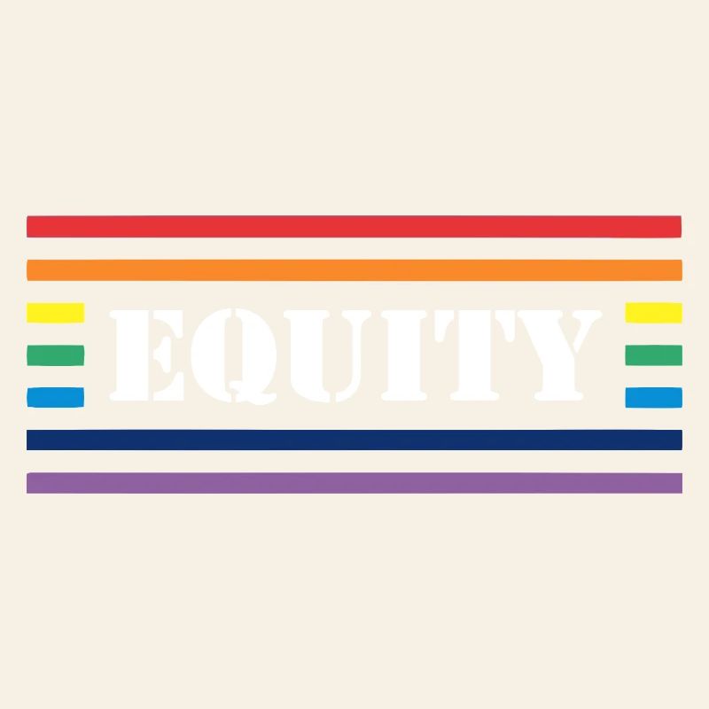 Fairness Rainbow Lettering