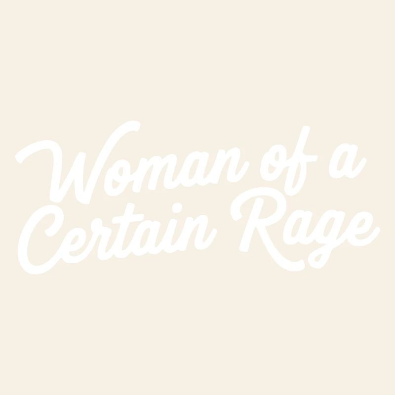 Femme d’une certaine rage Déclaration de design