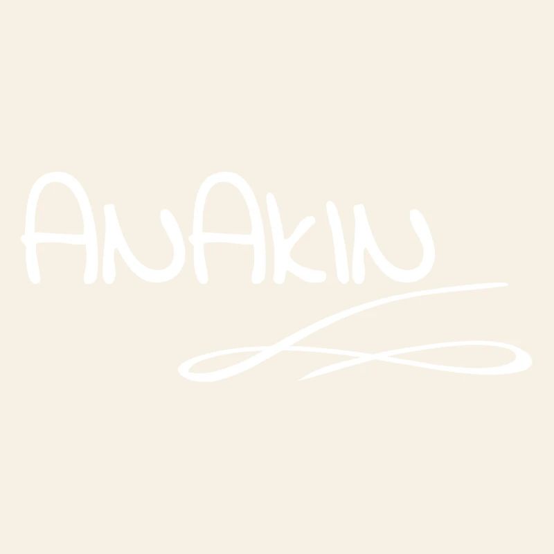 Lettrage graffiti d’Anakin