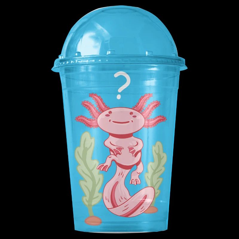 Ocelot fish in plastic cup