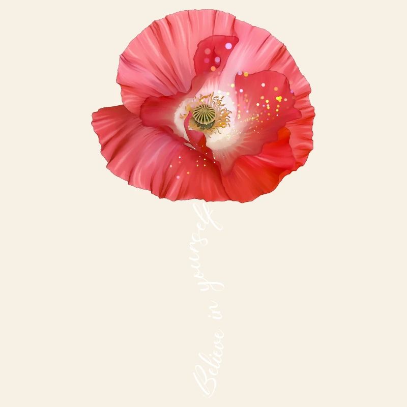 Roter Mohn Garten Blumen