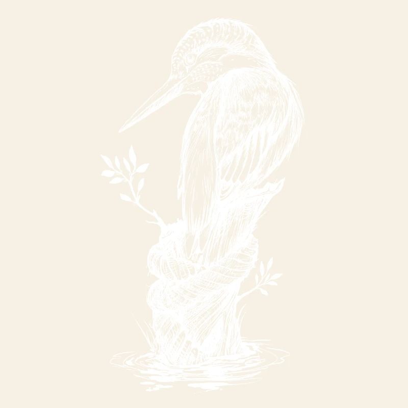 Martin-pêcheur Inversion