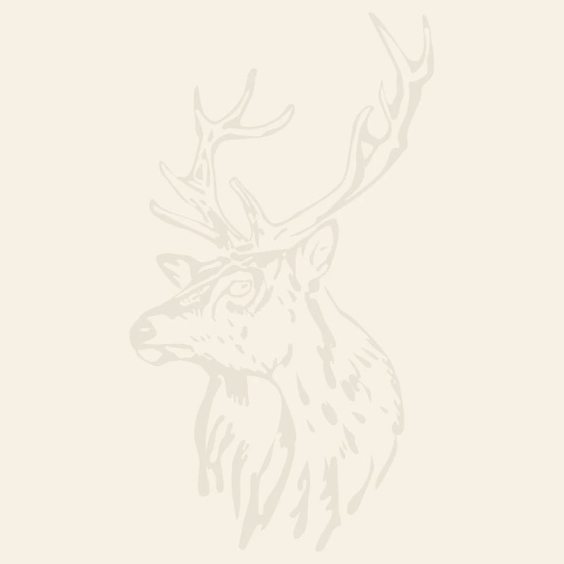 Tête de cerf [Blanc]