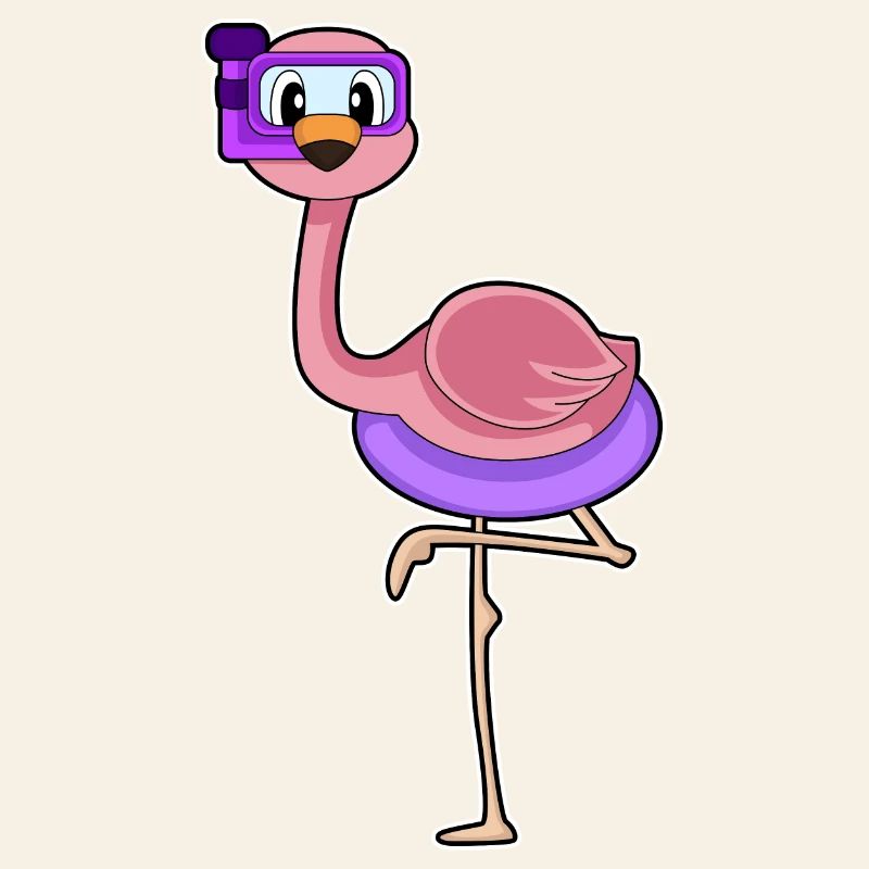 Flamingo Diver Snorkel Plongée