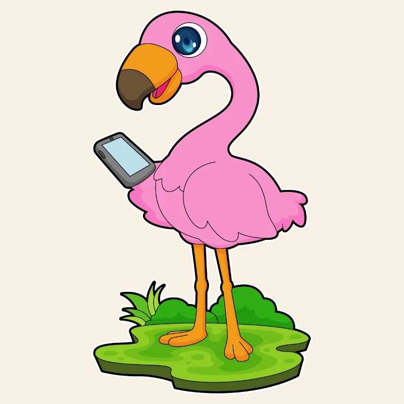 Flamingo Mobile Phone