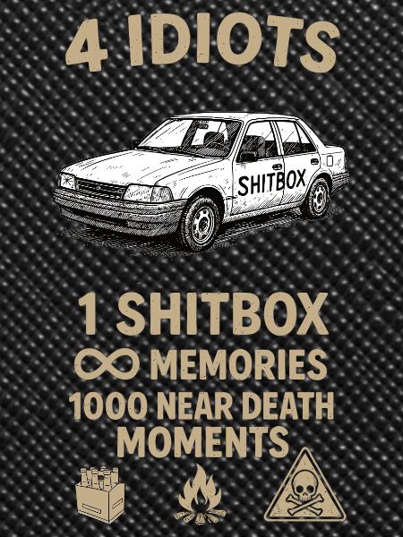 4 idiots 1car
