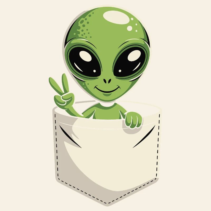 Alien in der Tasche Peace Science Fiction