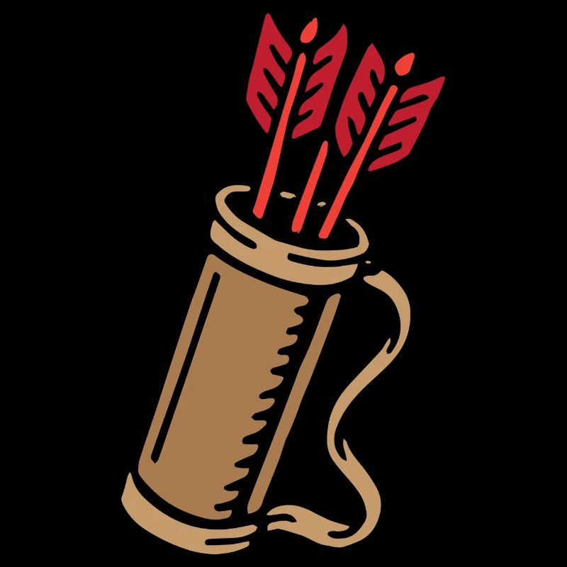 Bogenschießen Bogenschütze Pfeilköcher