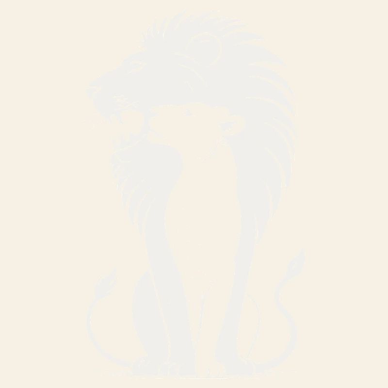 Silhouette du Lion Royal