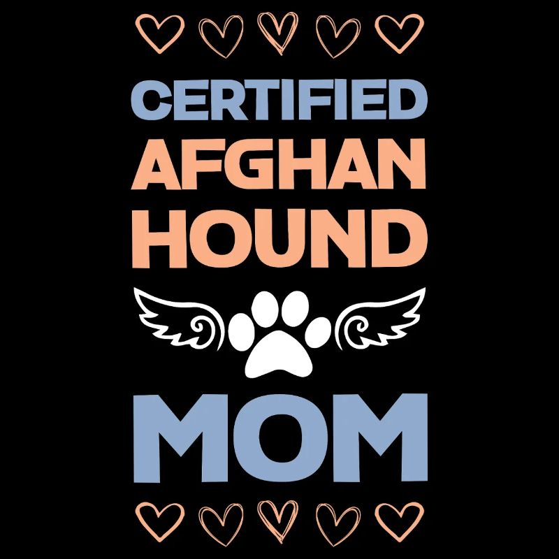 Maman de chien afghan certifiée