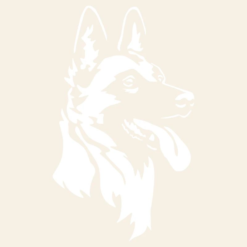 Malinois Kopf "Black Edition"
