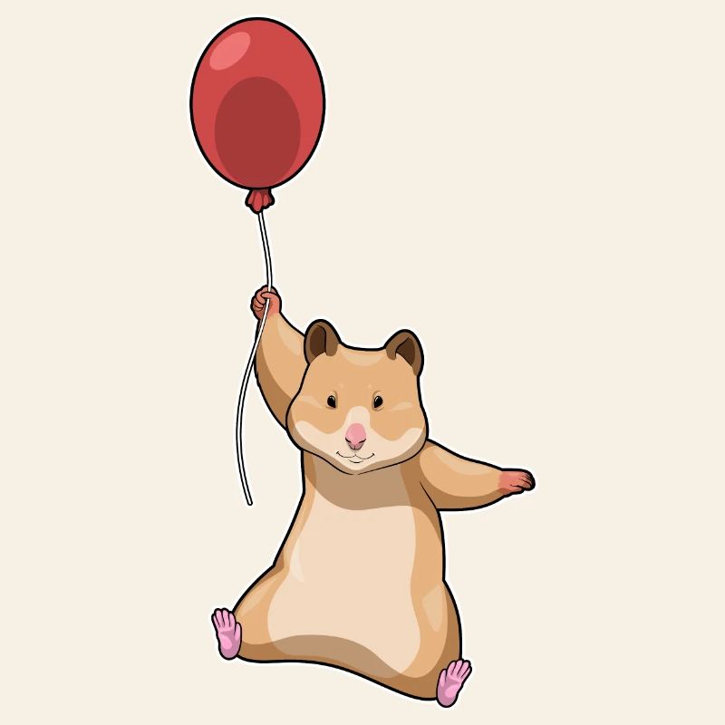 Hamster Luftballon