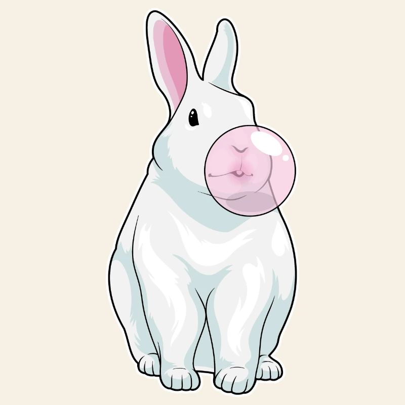 Gomme à mâcher de lapin