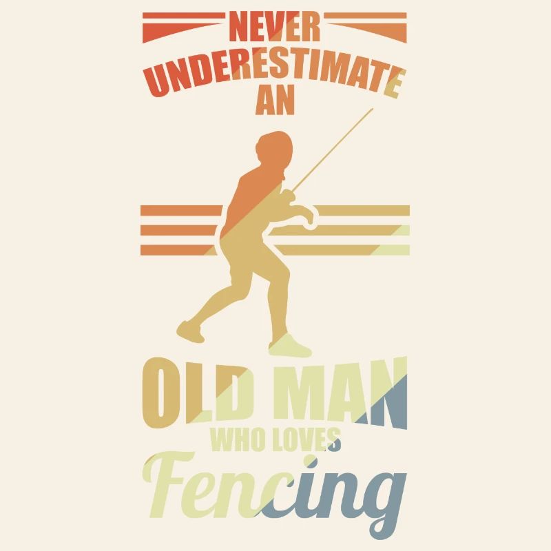 Never underestimate an old fencer