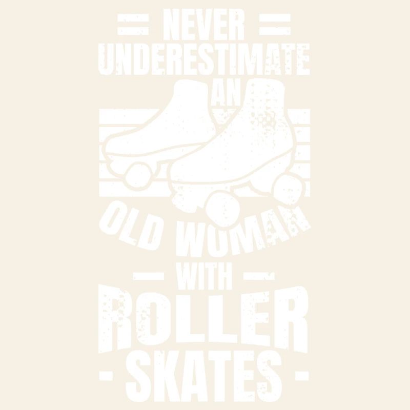 Never underestimate old roller skater