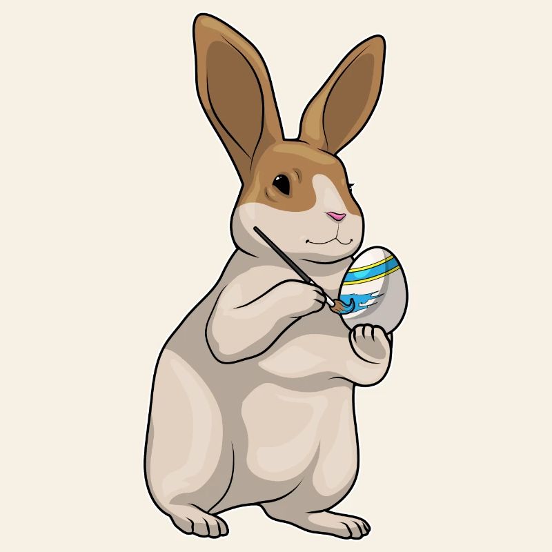 Bunny Easter Coloring