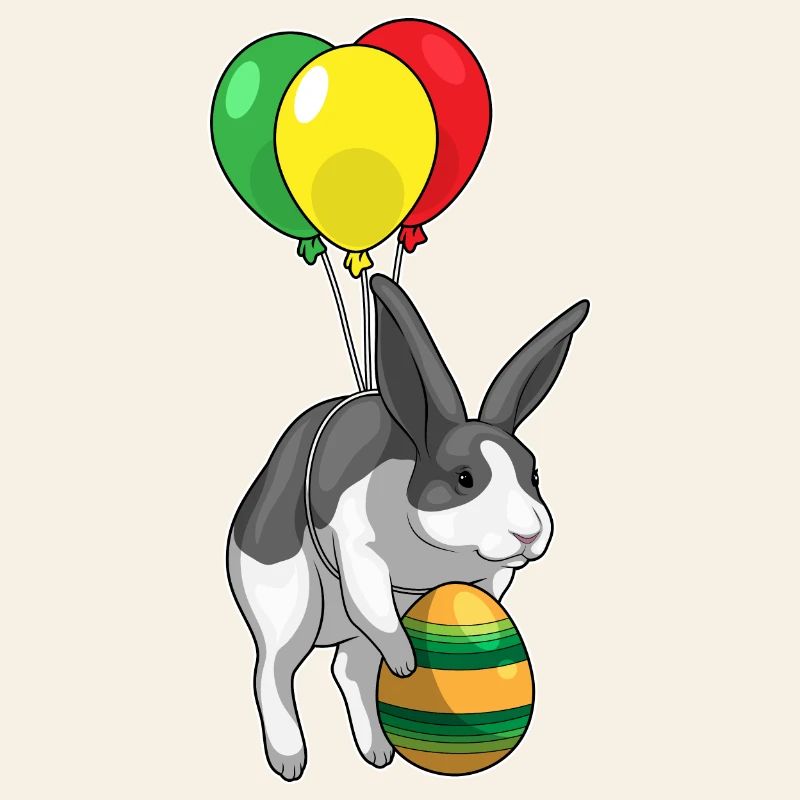 Bunny Easter Balloon