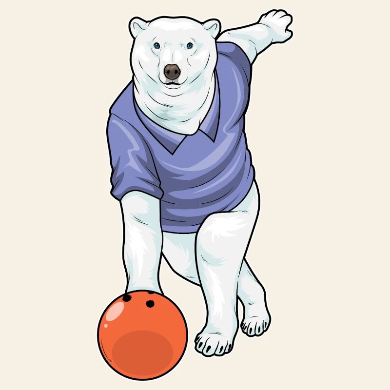 Eisbär Bowling Bowlingkugel
