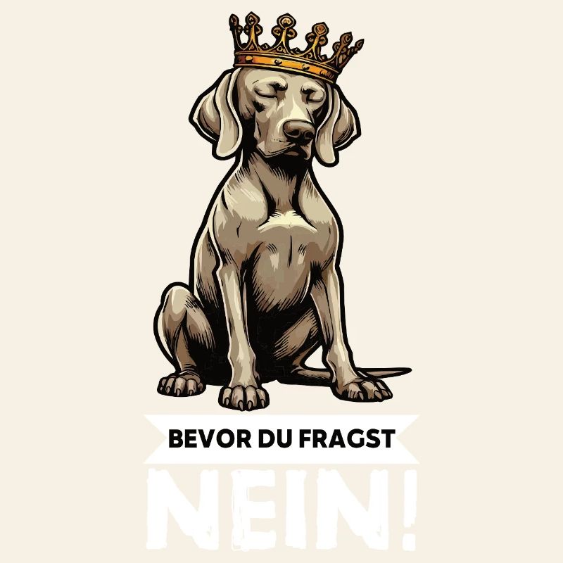 Avant que vous ne demandiez : pas de propriétaire de Weimaraner Weimaraner