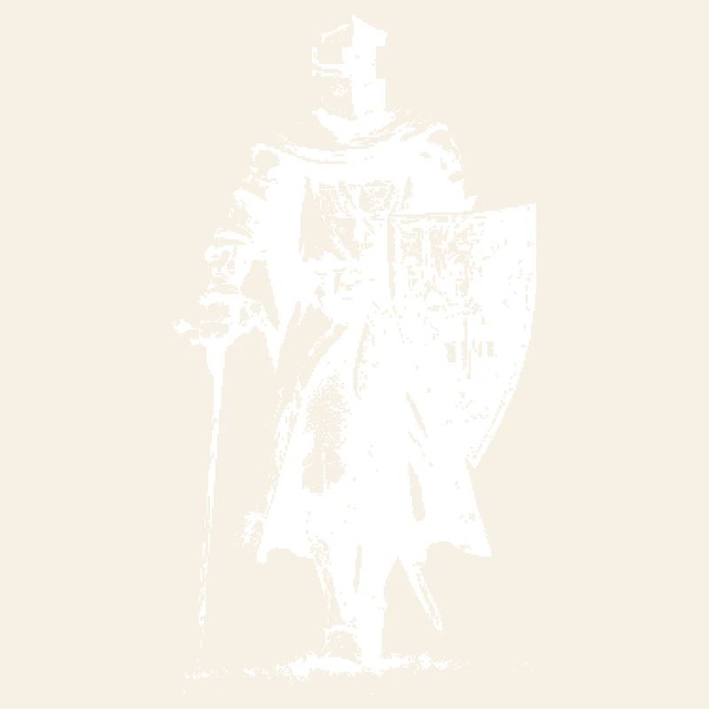 Silhouette du Chevalier en Armure
