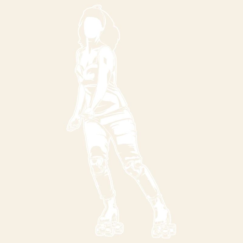 Roller Skater Mädchen