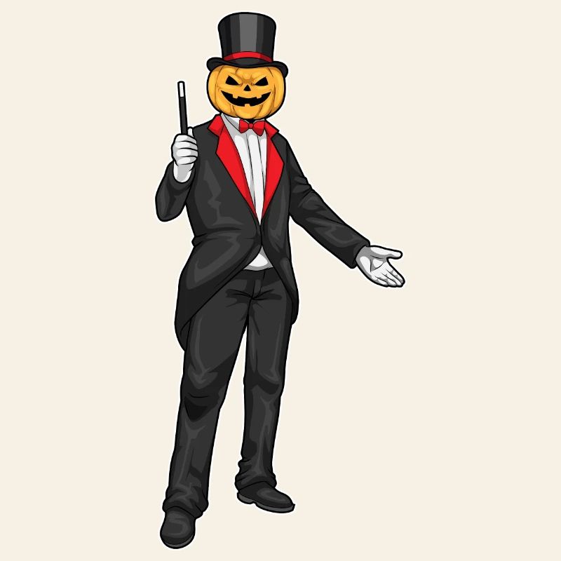 Jack O’Lantern Sorcier d’Halloween
