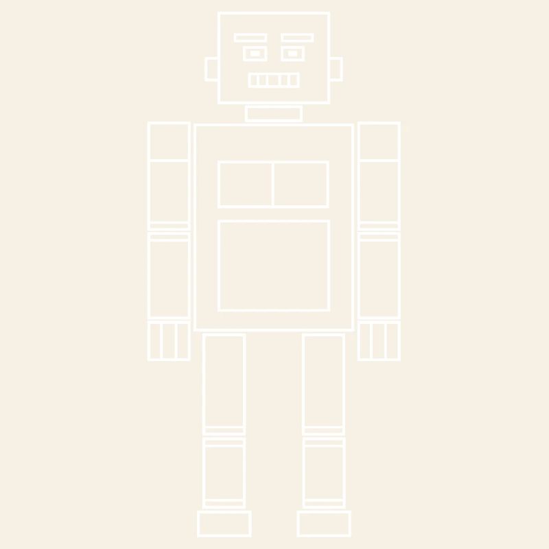 Robot / Blanc / Réduit