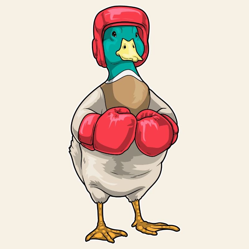Duck Boxer Gants de boxe Boxe Boxe