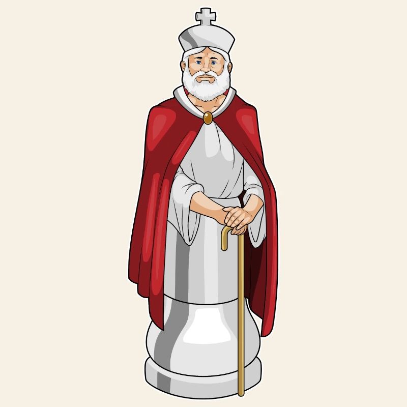 Pièce d’échecs Roi Échecs