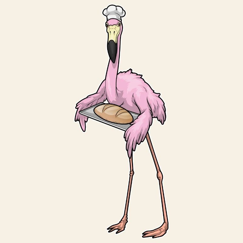 Flamingo Baker Bread