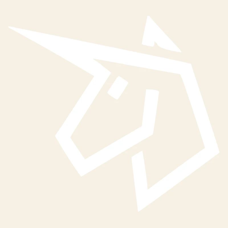 Unicorn head cartoon