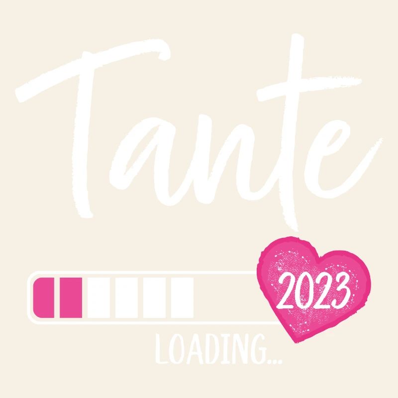 Tante Loading 2023 Herz Nichte Mädchen