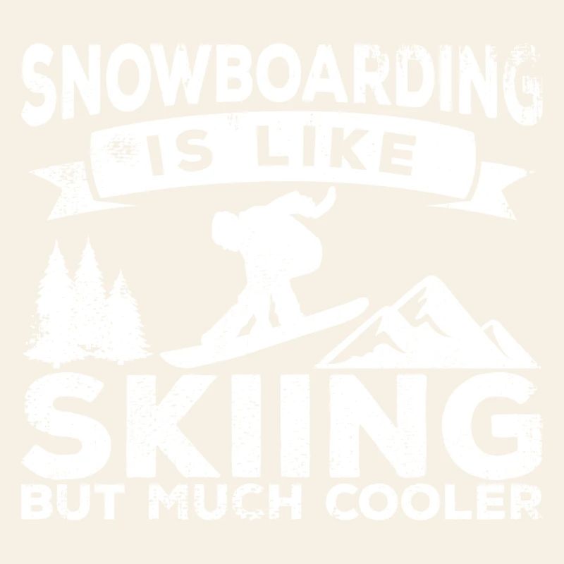 Le snowboard est plus cool que le ski