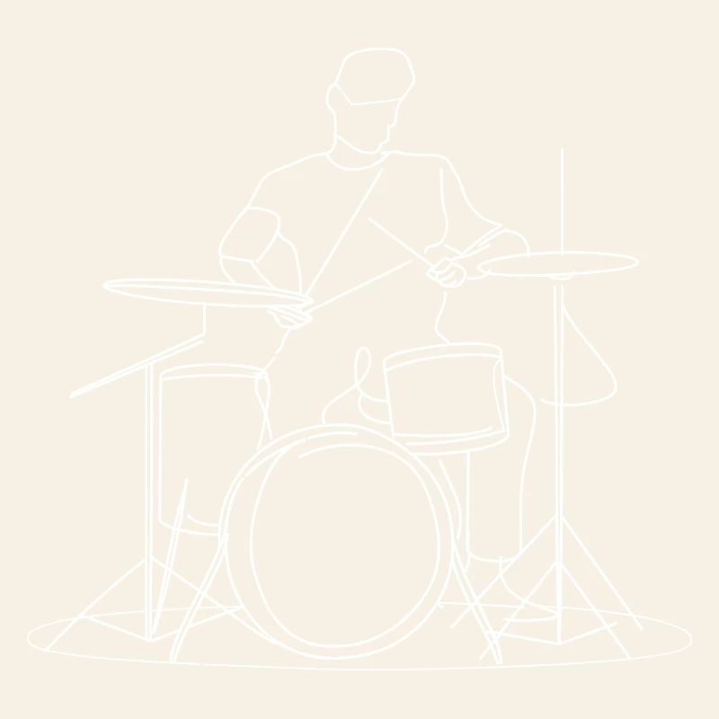Drummer Drawing