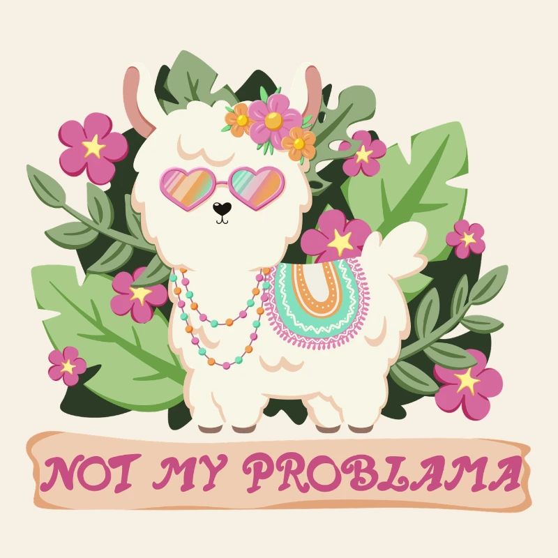 Summer Llama Alpaca - Not my problem