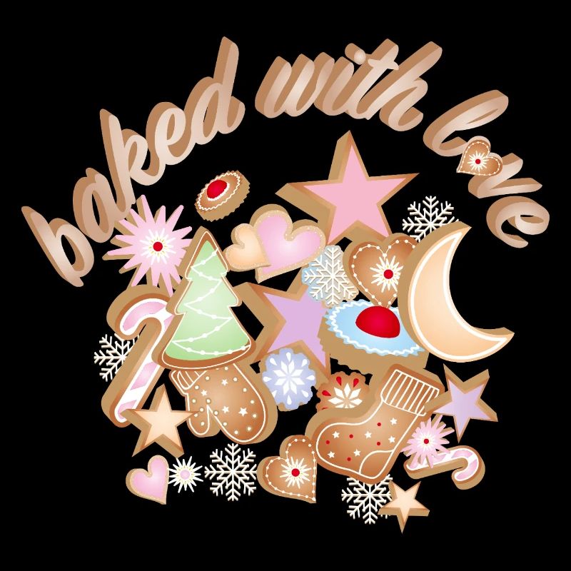 Biscuits de Noël colorés – cuits avec amour