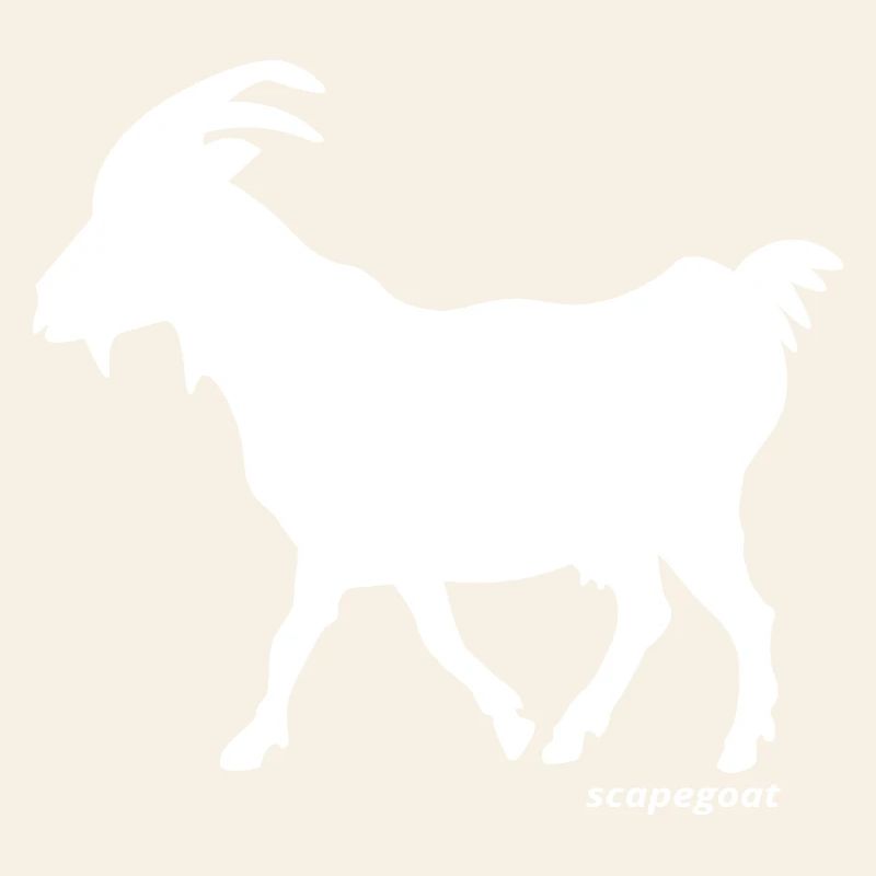 Sündenbock Silhouette