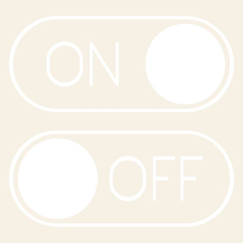 Toggle Graphic On Off Switch