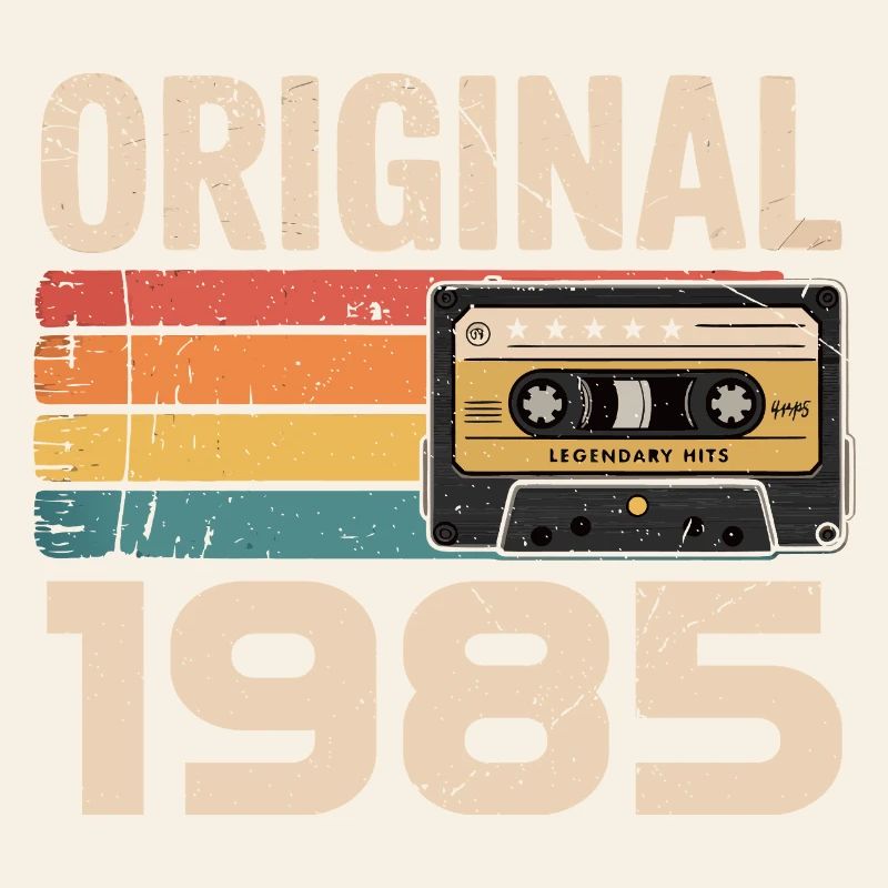 Originales 1985er Retro-Jubiläum 1985