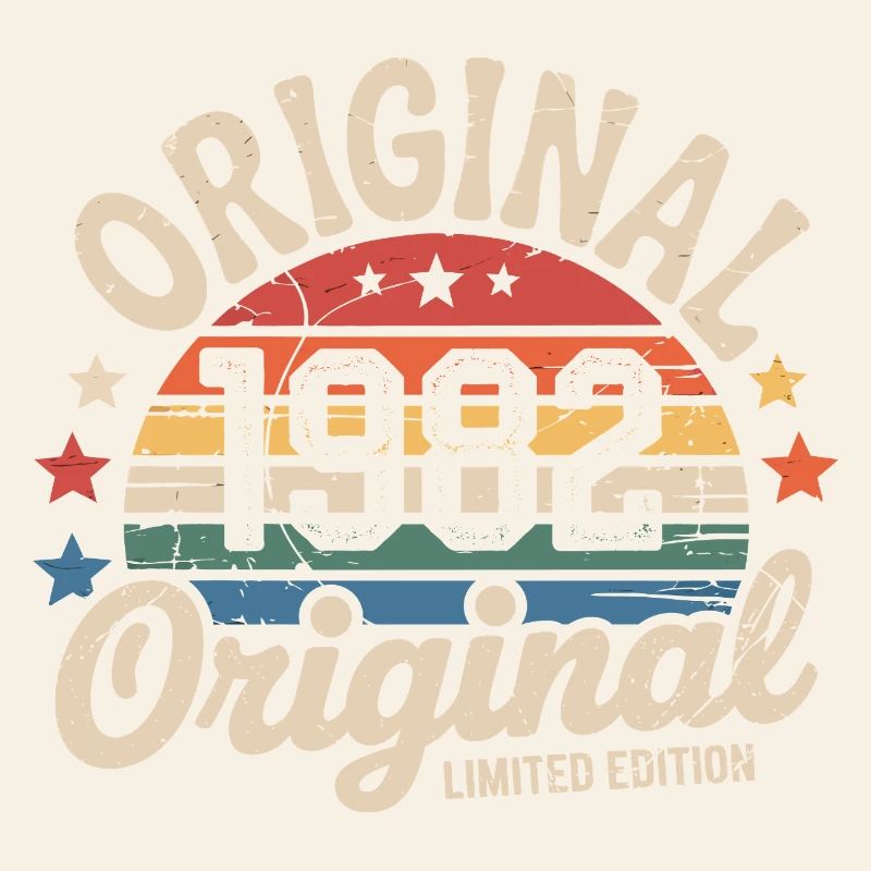 1982 Vintage Limited Edition Geschenk 1982