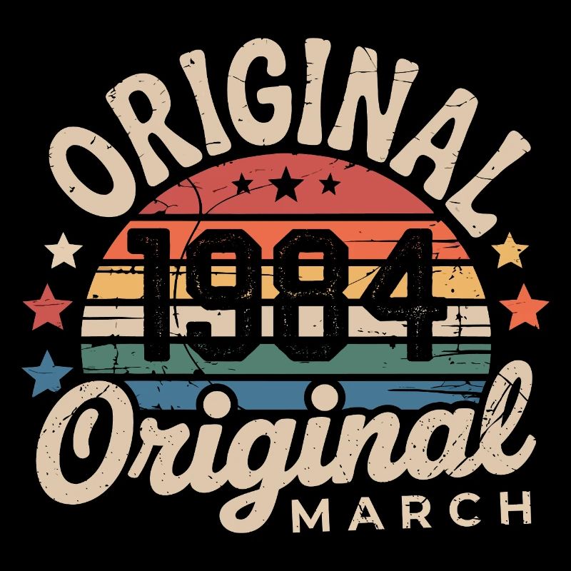 Anniversaire Mars 1984 Édition Limitée Retro March