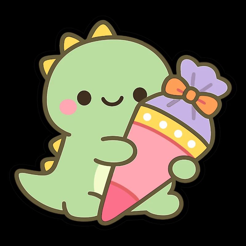 Schulkind Dino Einschulung Geschenk