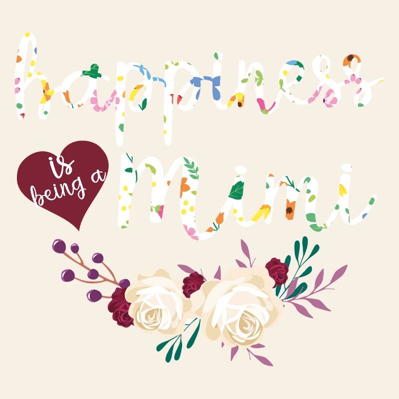 Mimi-Blumenhemd Süßes Oma-Geschenk Muttertagsgeschenk