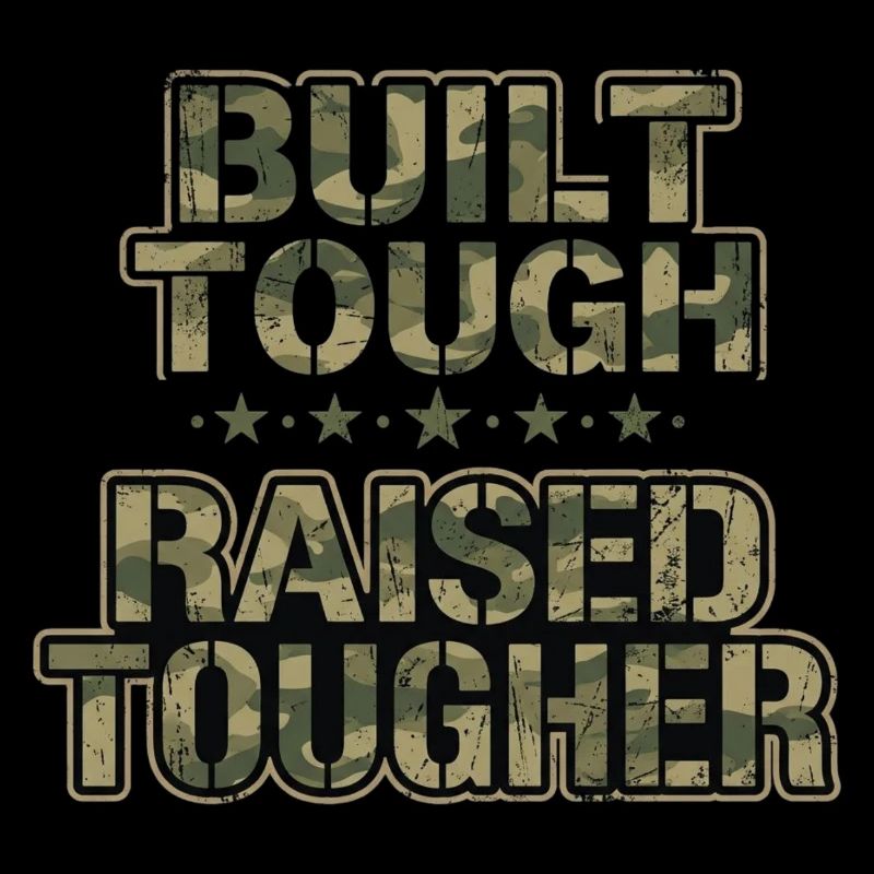 Maman d’armée construite dur élevé plus dur