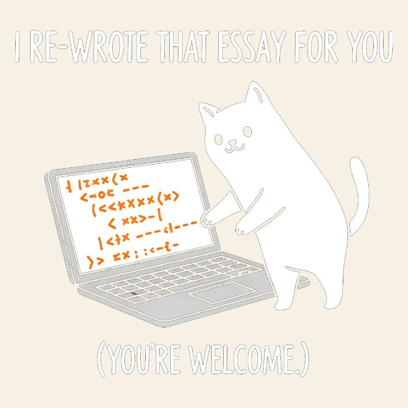 Code cat explains tasks