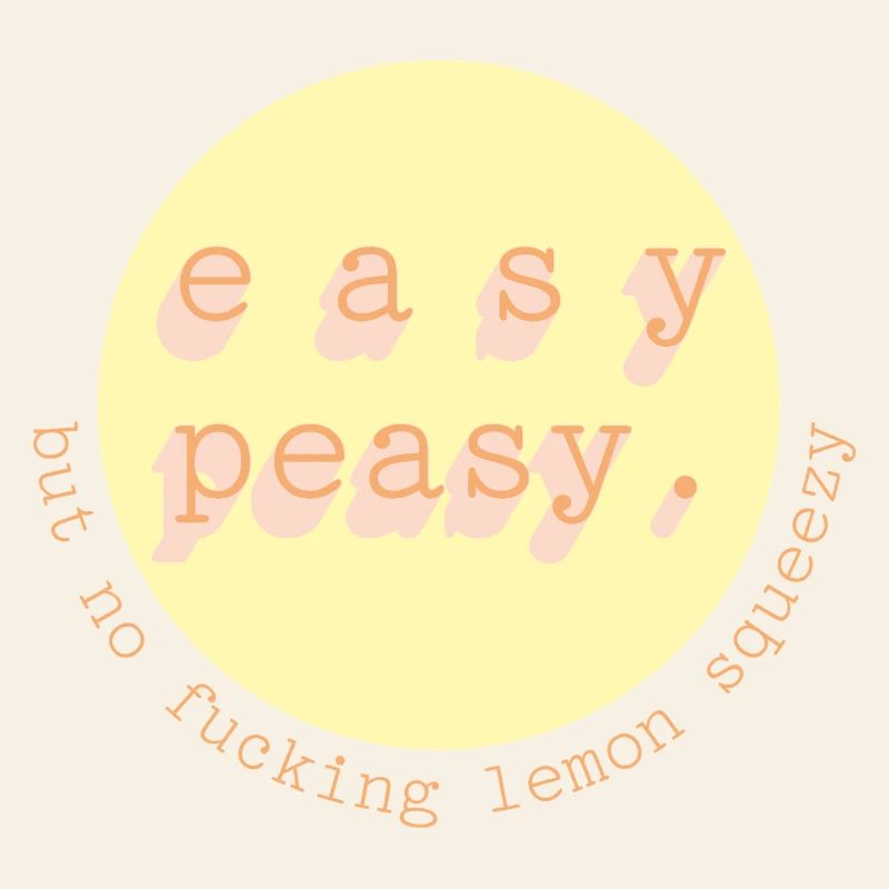 Easy Peasy Lemon Circle
