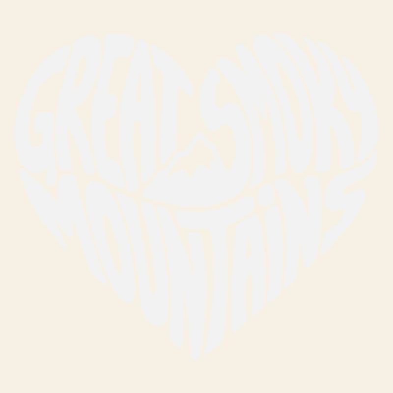 Great Smoky Mountains Heart Design