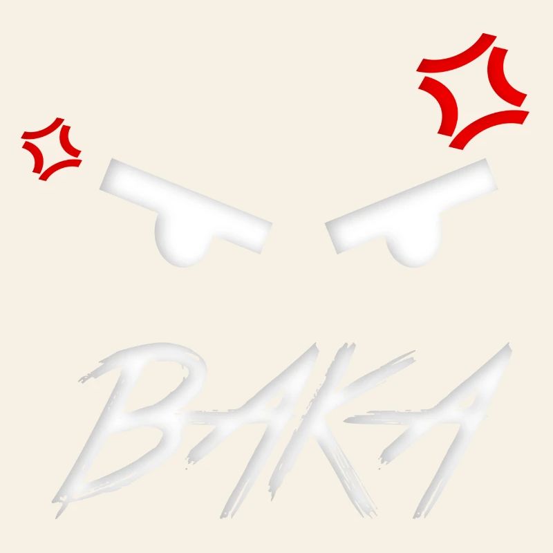 Baka Expression dans l’anime